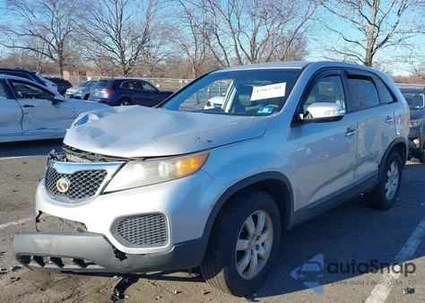 2012 Kia Sorento Lx из США, поврежденный, VIN 5XYKT3A18CG195501